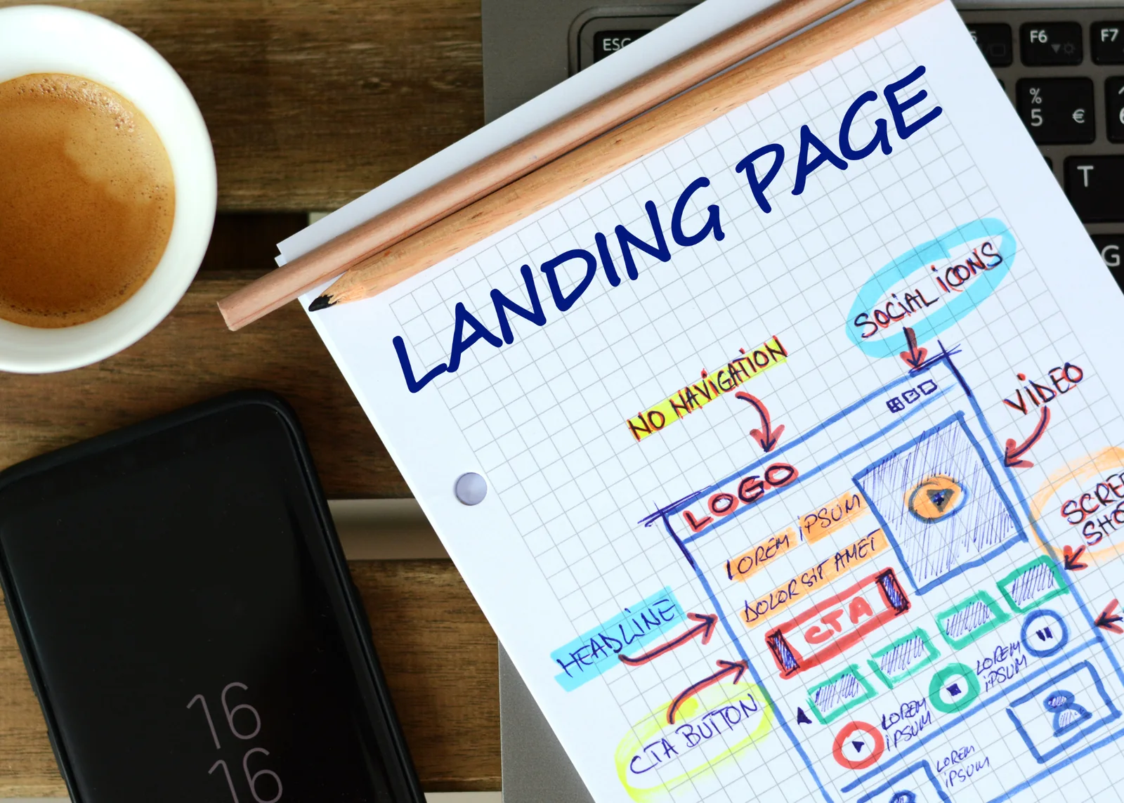 Leads pages